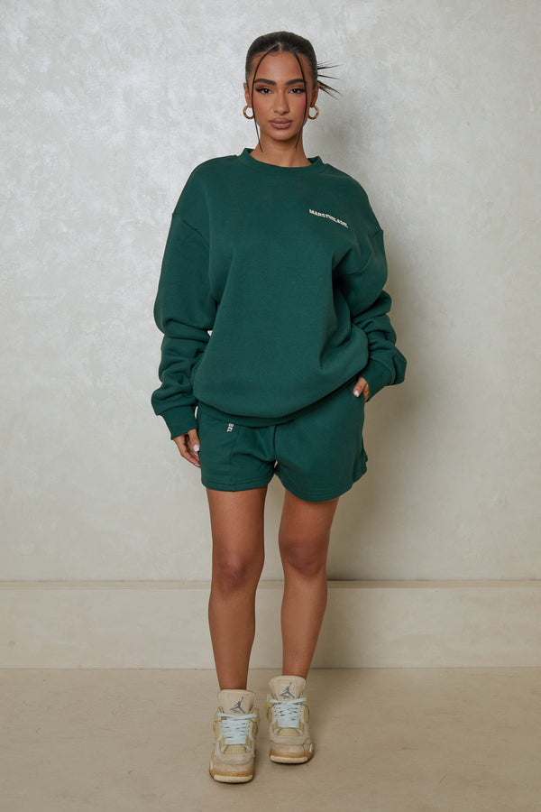 The Essentials Sweater - Forest Green